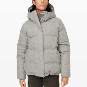 wunder puff jacket *wool by lululemon